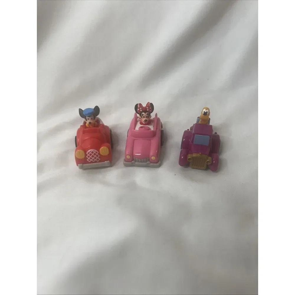 McDonald's Happy Meal Toys Mickey's Birthdayland 1989‎ Pull Back Cars